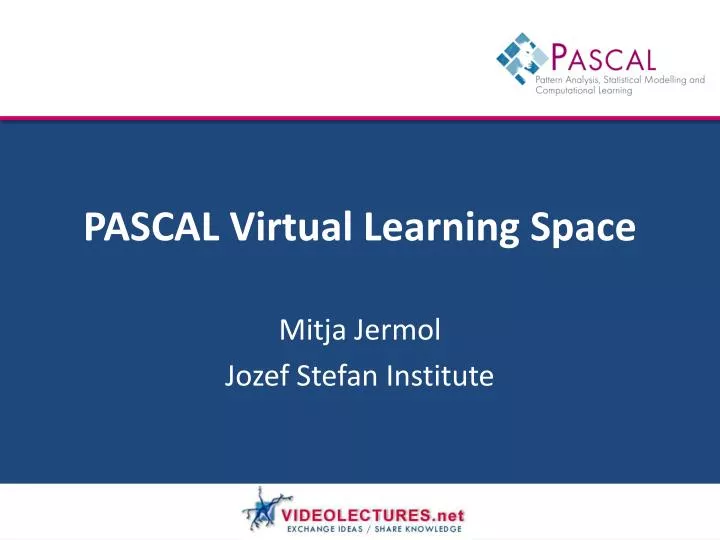 pascal virtual learning space
