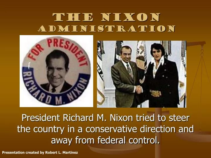 the nixon administration