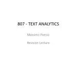 Comprehensive Guide to Text Analytics Exam Preparation - slide 1