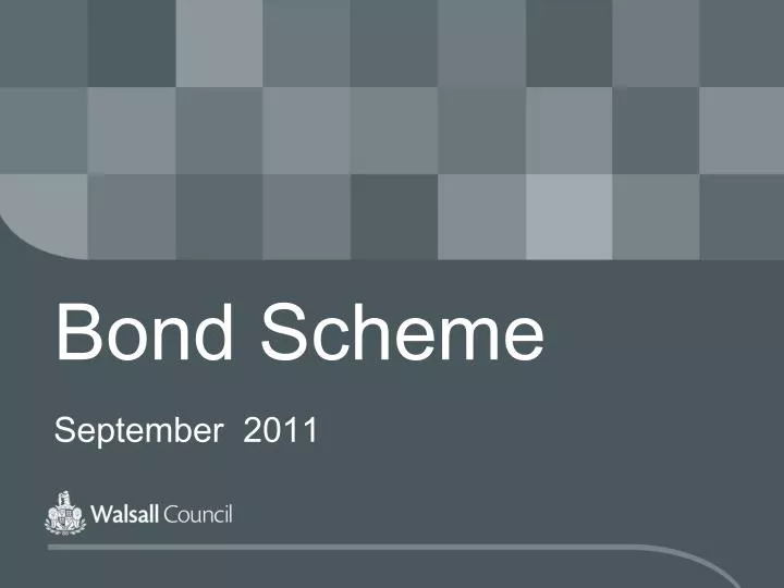 bond scheme