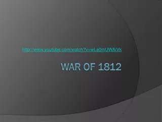 War of 1812