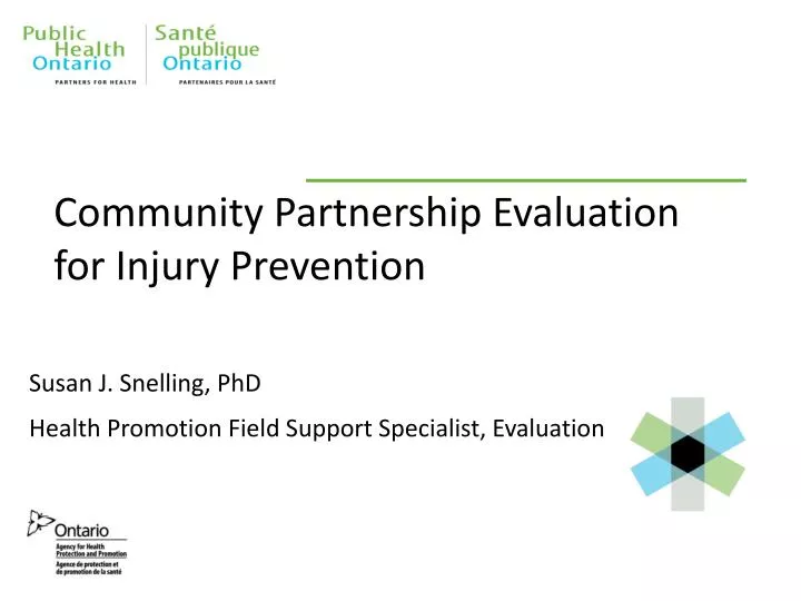 community partnership evaluation for injury prevention
