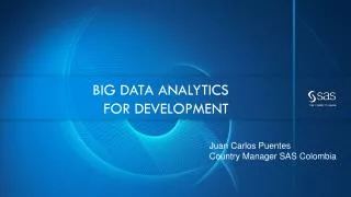 Big data analytics for Development