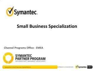 Small Business Specialization