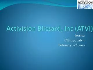Activision Blizzard, Inc (ATVI)