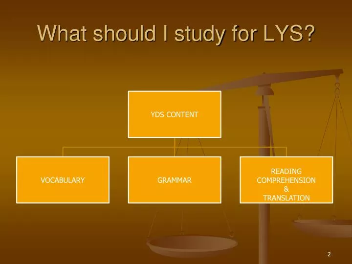 what should i study for lys