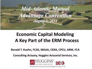 Economic Capital Modeling A Key Part of the ERM Process