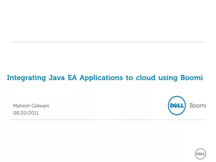 integrating java ea applications to cloud using boomi