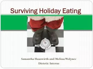 Surviving Holiday Eating
