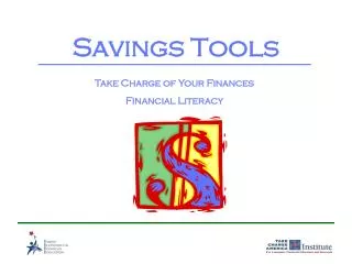 Savings Tools