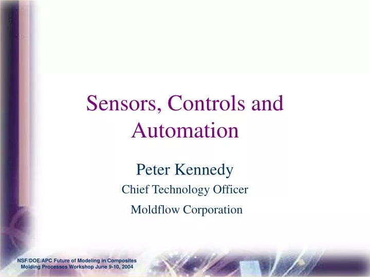 sensors controls and automation