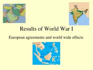Results of World War I