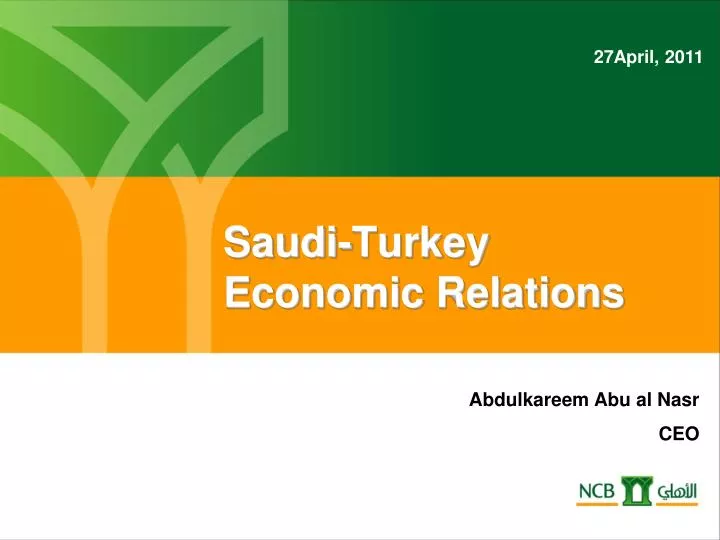 saudi turkey economic relations