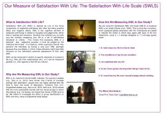What Is Satisfaction With Life?