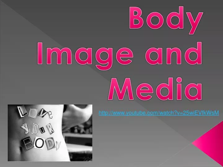 body image and media