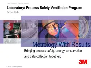 Laboratory/ Process Safety Ventilation Program
