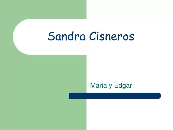 sandra cisneros