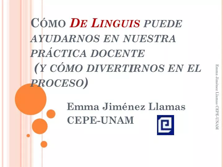 c mo de linguis puede ayudarnos en nuestra pr ctica docente y c mo divert i rnos en el proceso