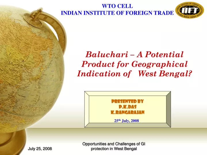 baluchari a potential product for geographical indication of west bengal