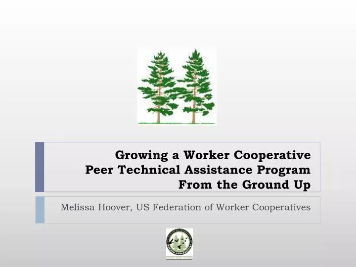 growing a worker cooperative peer technical assistance program from the ground up