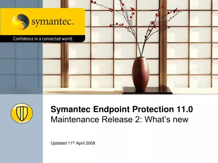 symantec endpoint protection 11 0 maintenance release 2 what s new