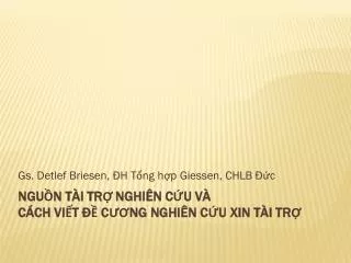 gs detlef briesen h t ng h p giessen chlb c