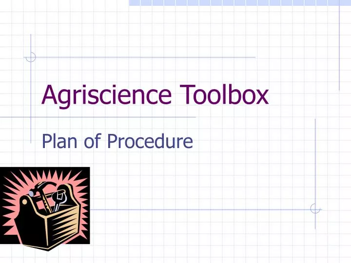 agriscience toolbox