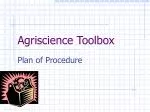 Agriscience Toolbox - slide 1
