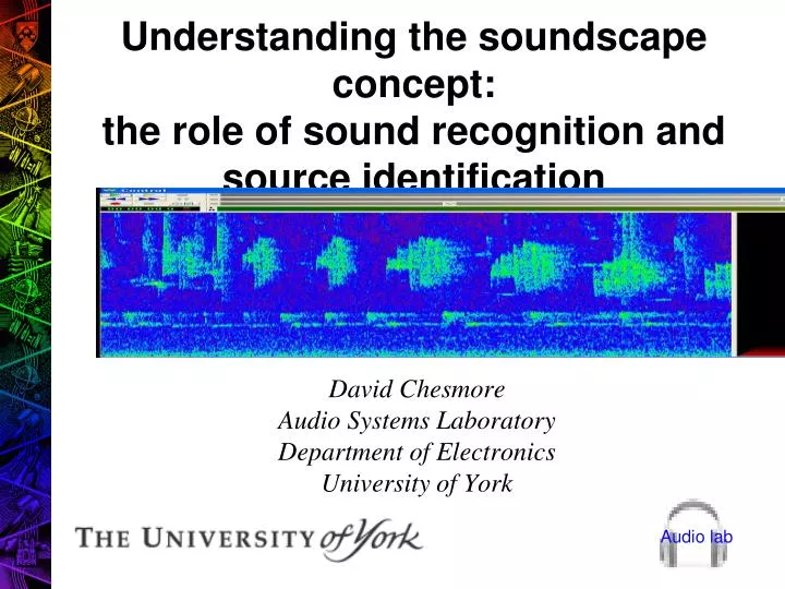 understanding the soundscape concept the role of sound recognition and source identification