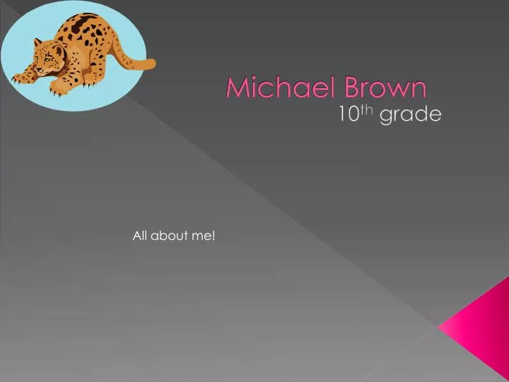 michael brown