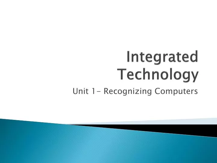 integrated technology