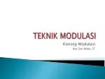 TEKNIK MODULASI - slide 1