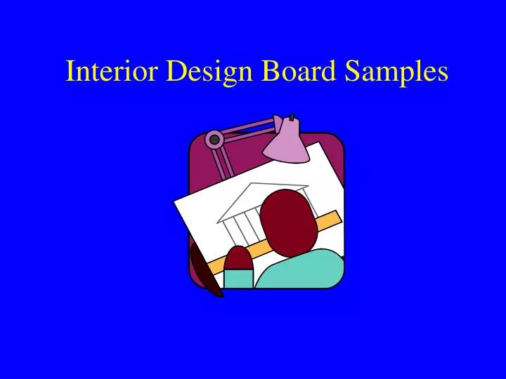 interior design board samples
