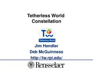 Tetherless World Constellation