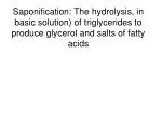 How do soaps work – part one - slide 1