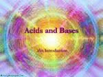 Acids and Bases - slide 1