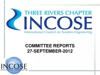 COMMITTEE REPORTS 27-SEPTEMBER-2012