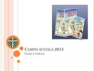 campo scuola 2012