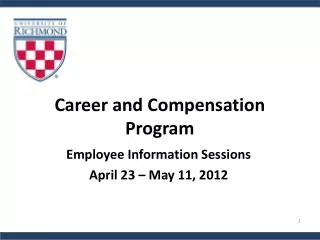 Career and Compensation Program