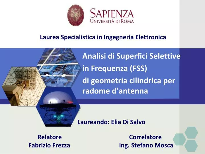 laurea specialistica in ingegneria elettronica