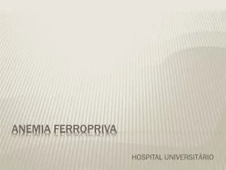hospital universit rio
