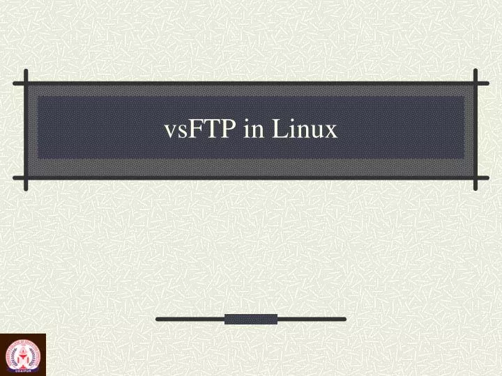 vsftp in linux