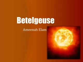 Betelgeuse