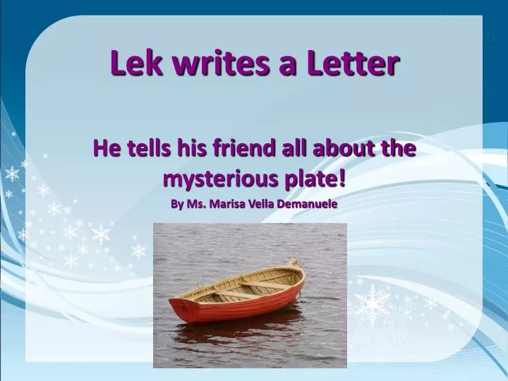 he tells his friend all about the mysterious plate by ms marisa vella demanuele