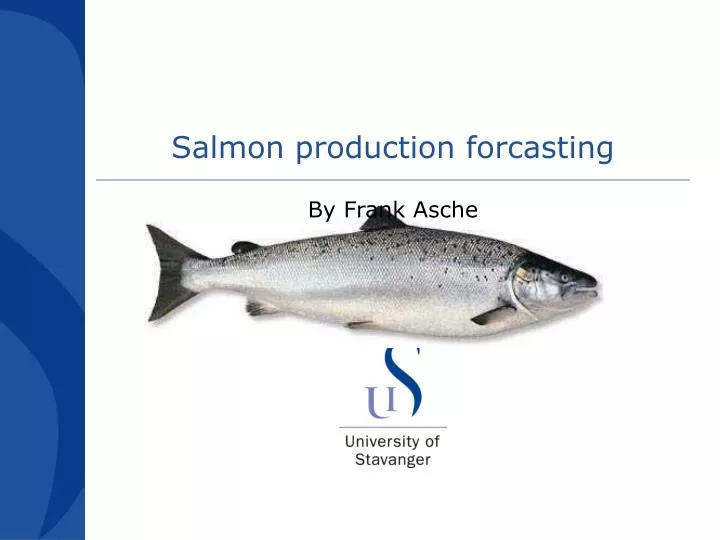 salmon production forcasting