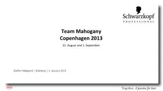 Team Mahogany Copenhagen 2013