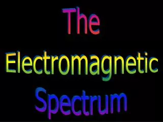 The Electromagnetic Spectrum