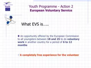 Youth Programme - Action 2 European Voluntary Service