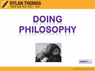 Doing Philosophy