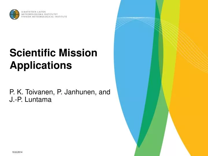 scientific mission applications